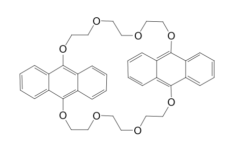 1,4,7,10,21,24,27,30-Octaoxa[10.10]-9,10-anthracenophan(AAO4O4)