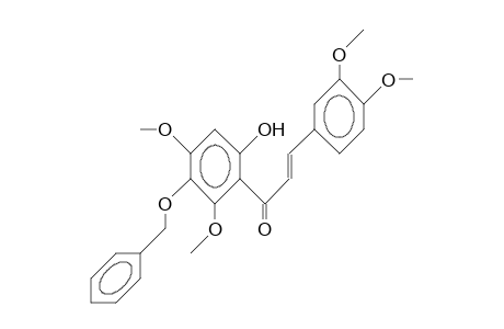 5'-Benzyloxy-2'-hydroxy-3,4,4',6'-tetramethoxy-chalcone