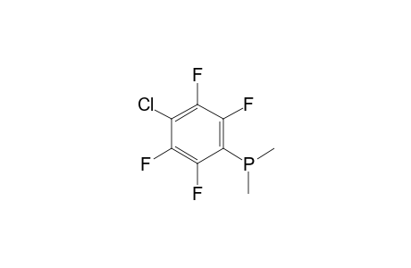 Dimethyl(4-chloro-2,3,5,6-tetrafluorophenyl)phosphane