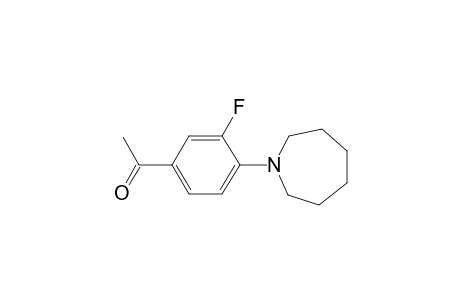 1-(4-Azepan-1-yl-3-fluoro-phenyl)-ethanone