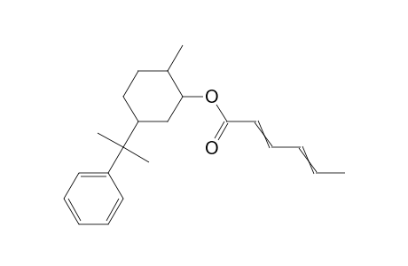 (e,e)-(1'r,2's,5'r)-8'-phenylmenthyl 2,4-hexadienoate