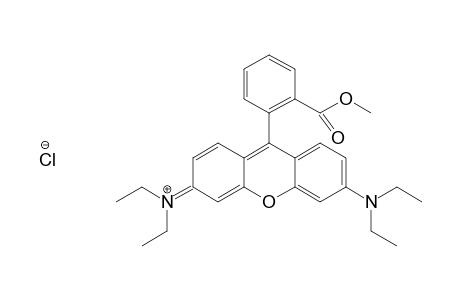 N-{6-(Diethylamino)-9-[2-(methoxycarbonyl)phenyl]-3H-xanthen-3-ylidene}-N-ethylethanaminium chloride