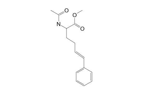 METHYL-2-ACETYLAMINO-6-PHENYL-HEX-5-ENOATE
