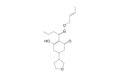 2-Cyclohexen-1-one, 2-[1-[(2-butenyloxy)imino]butyl]-3-hydroxy-5-(tetrahydro-3-furanyl)-