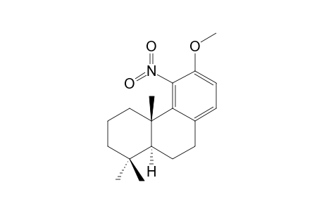 (+)-12-METHOXY-11-NITRO-PODOCARPA-8,11,13-TRIENE