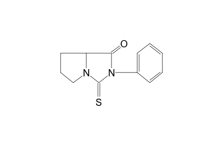 L-HEXAHYDRO-2-PHENYL-3-THIOXO-1H-PYRROLO[1,2-c]IMIDAZOL-1-ONE