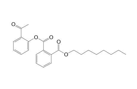 Phthalic acid, 2-acethylphenyl octyl ester