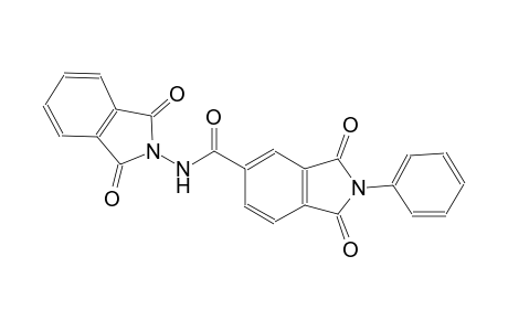 N-(1,3-dioxo-1,3-dihydro-2H-isoindol-2-yl)-1,3-dioxo-2-phenyl-5-isoindolinecarboxamide