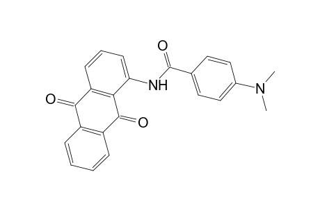 4-(dimethylamino)-N-(9,10-dioxo-1-anthracenyl)benzamide