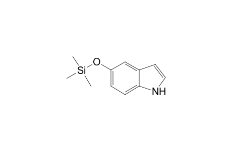 Indole <5-hydroxy->, mono-TMS