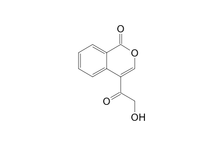 4-(2-hydroxy-1-oxoethyl)-2-benzopyran-1-one