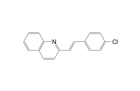 2-[(E)-2-(4-chlorophenyl)ethenyl]quinoline