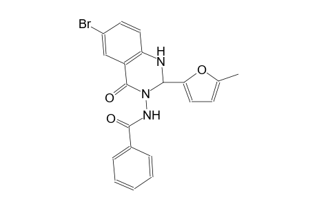 N-(6-bromo-2-(5-methyl-2-furyl)-4-oxo-1,4-dihydro-3(2H)-quinazolinyl)benzamide