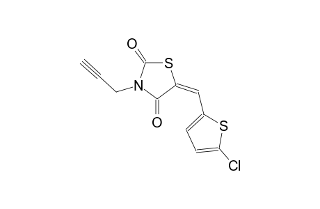 (5E)-5-[(5-chloro-2-thienyl)methylene]-3-(2-propynyl)-1,3-thiazolidine-2,4-dione