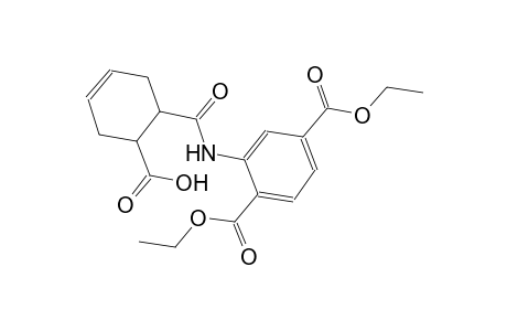 6-{[2,5-bis(ethoxycarbonyl)anilino]carbonyl}-3-cyclohexene-1-carboxylic acid