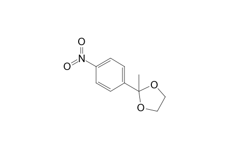 1,3-Dioxolane, 2-methyl-2-(4-nitrophenyl)-