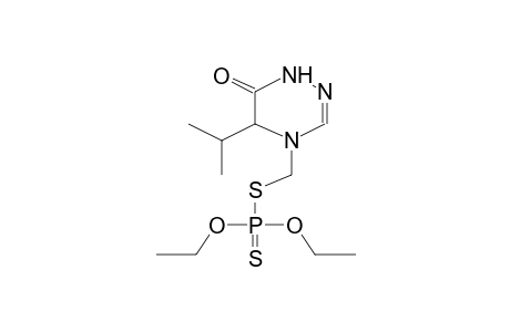 S-(5-ISOPROPYL-6-OXO-1,4,5,6-TETRAHYDRO-1,2,4-TRIAZIN-4-YLMETHYL)-O,O-DIETHYLDITHIOPHOSPHATE