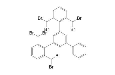 5'-Phenyl-2,6,2'',6''-tetrakis(dibromomethyl)-1,1':3',1''-terphenyl
