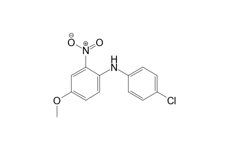N-(4-Chlorophenyl)-N-(4-methoxy-2-nitrophenyl)amine