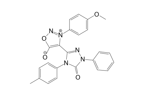 4-[4-(4-Methylphenyl)-5-oxo-4,5-dihydro-1-phenyl-1H-1,2,4-triazol-3-yl]-3-(4-methoxyphenyl)sydnon