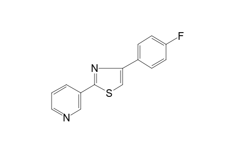 3-(4-(4-Fluorophenyl)-1,3-thiazol-2-yl)pyridine