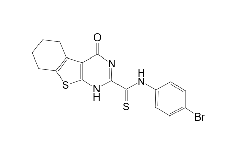 2-[N-(4-Bromophenyl)thiocarbamoyl]-5,6,7,8-tetrahydro[b]thieno-4-(1H)pyrimidinone