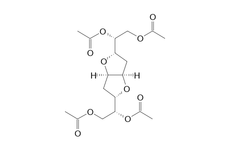(2S,3aR,5S,6aR)-2,5-Bis[(R)-1,2-diacetoxyethyl]hexahydrofuro[3,2-b]furan