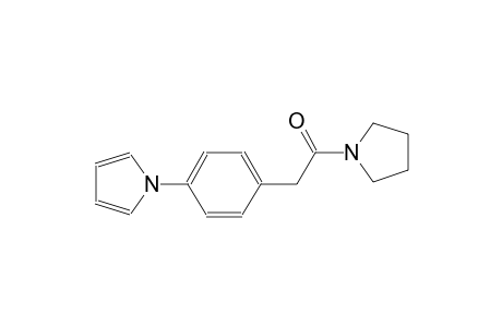 1-{4-[2-oxo-2-(1-pyrrolidinyl)ethyl]phenyl}-1H-pyrrole