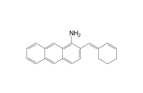 (E)-2-(Cyclohex-2-enylidenemethyl)anthracen-1-ylamine