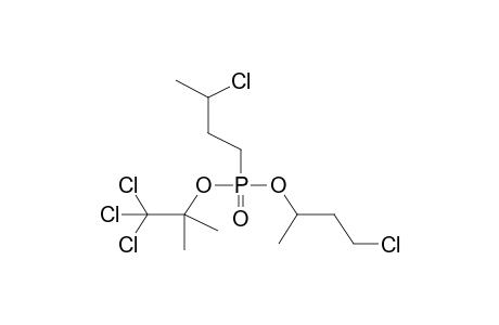 O-TERT-(2,2,2-TRICHLORO)BUTYL-O-(1-METHYL-3-CHLOROPROPYL)(3-CHLOROBUTYL)PHOSPHONATE