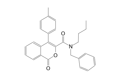 1H-2-benzopyran-3-carboxamide, N-butyl-4-(4-methylphenyl)-1-oxo-N-(phenylmethyl)-
