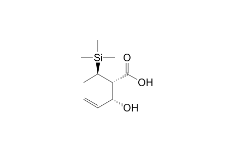 (2S,3R)-3-hydroxy-2-[(1R)-1-trimethylsilylethyl]pent-4-enoic acid