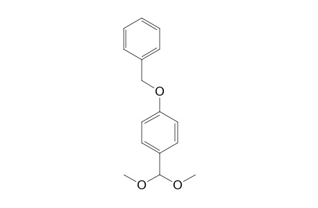 1-(dimethoxymethyl)-4-phenylmethoxy-benzene