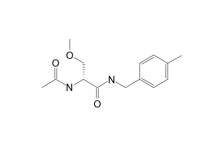 (R)-N-(4'-METHYL)-BENZYL_2-ACETAMIDO-3-METHOXYPROPIONAMIDE