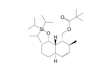 [(1R,2S,4aR,8S,8aS)-2-methyl-8-tri(propan-2-yl)silyloxy-1,2,4a,5,6,7,8,8a-octahydronaphthalen-1-yl]methyl 2,2-dimethylpropanoate