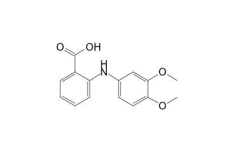 2-(3,4-dimethoxyanilino)benzoic acid