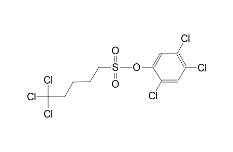 1-pentanesulfonic acid, 5,5,5-trichloro-, 2,4,5-trichlorophenyl ester