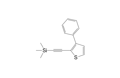 3-Phenyl-2-[2-(trimethylsilyl)ethynyl]thiophene