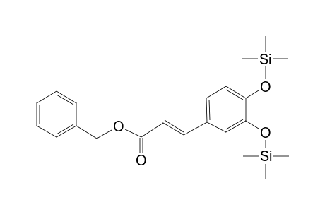 Benzyl (E)-caffeate, di-TMS