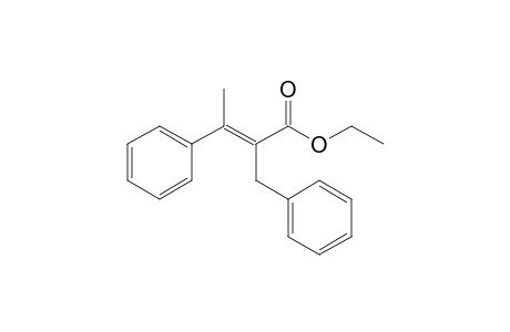 Ethyl 3-phenyl-2-benzylbut-2-enoate