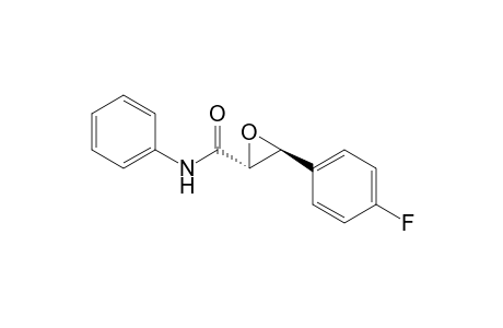 trans-3-(4-Fluorophenyl)-N-phenyloxirane-2-carboxamide