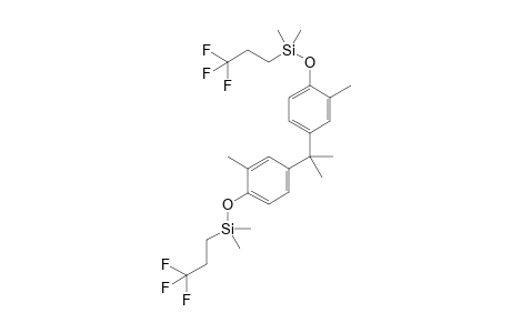 (4,4'-(propane-2,2-diyl)bis(2-methyl-4,1-phenylene))bis(oxy)bis(dimethyl(3,3,3-trifluoropropyl)silane)