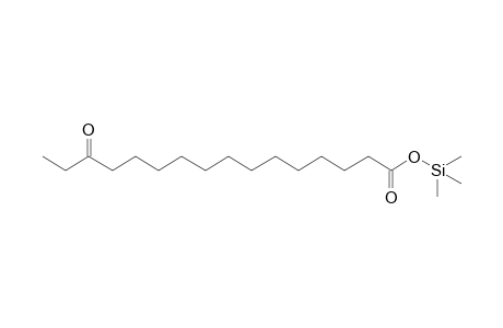 14-oxohexadecanoic acid trimethylsilyl ester