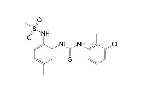 3-chloro-2,5'-dimethyl-2'-(methylsulfonamido)thiocarbanilide