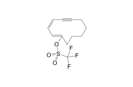 1,3-Cycloundecadien-5-yn-1-yl-triflate