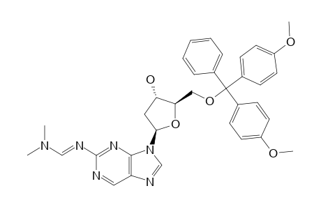 5'-O-DIMETHOXYTRITYL-N(2)-DIMETHYLAMINOMETHYLIDEN-9-(BETA-D-DEOXYFURANOSYL)-2-AMINOPURINE