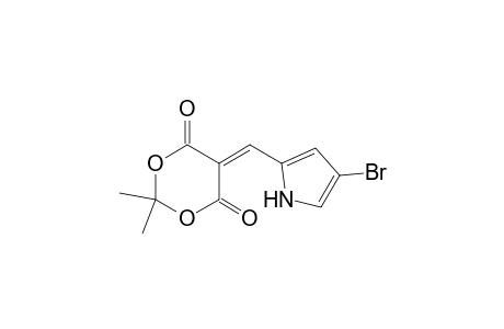 1,3-Dioxane-4,6-dione, 5-[(4-bromo-1H-pyrrol-2-yl)methylene]-2,2-dimethyl-
