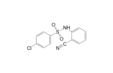 4-chloro-2'-cyanobenzenesulfonanilide
