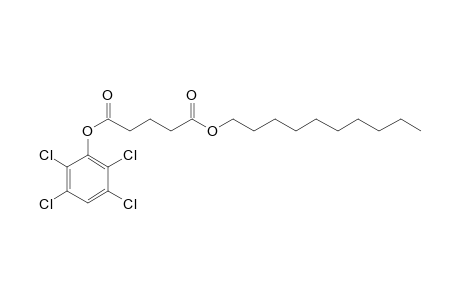 Glutaric acid, decyl 2,3,5,6-tetrachlorophenyl ester