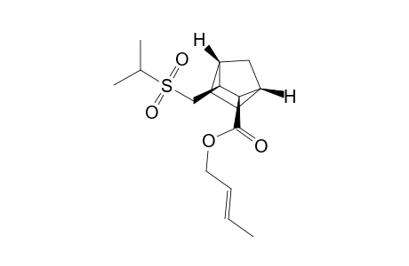 Bicyclo[2.2.1]heptane-2-carboxylic acid, 3-[[(1-methylethyl)sulfonyl]methyl]-, 2-butenyl ester, [1R-[1.alpha.,2.beta.(E),3.beta.,4.alpha.]]-